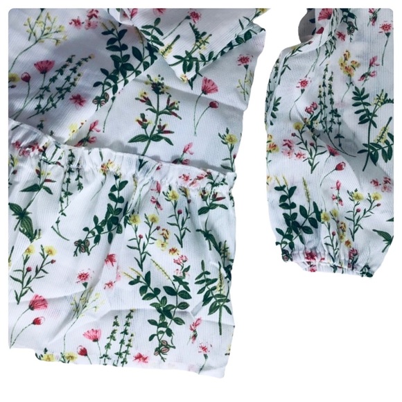 Nordstrom/After Market| Boho Floral Print Babydoll Dress | S NEW - Picture 4 of 10